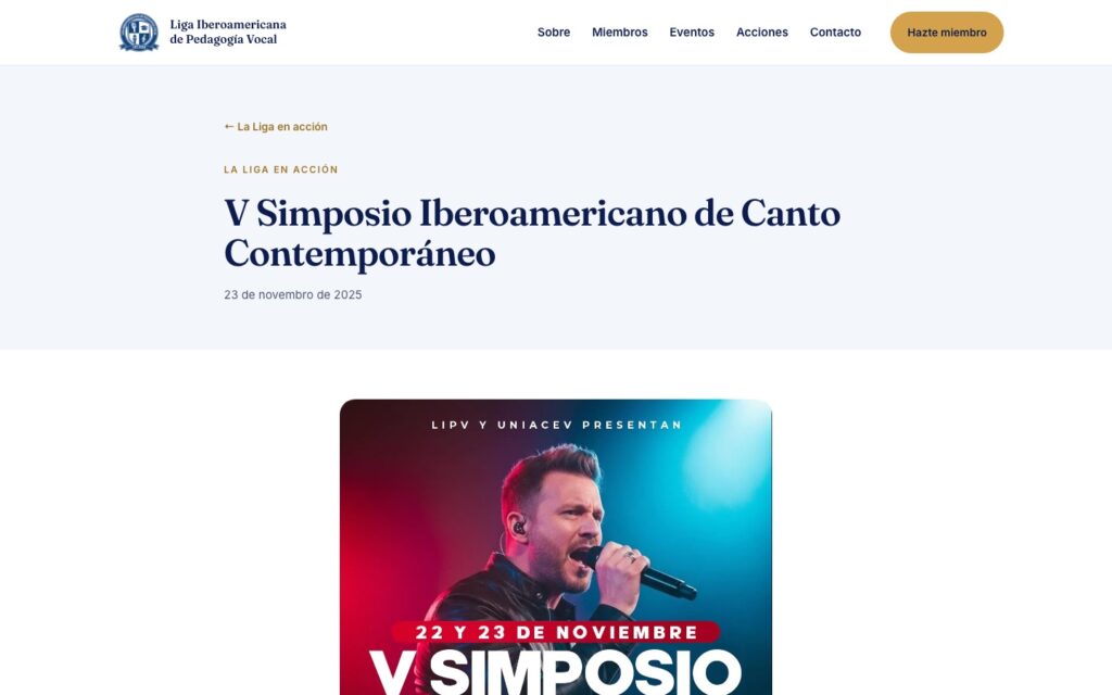 Publicação do V Simpósio Iberoamericano de Canto Contemporâneo